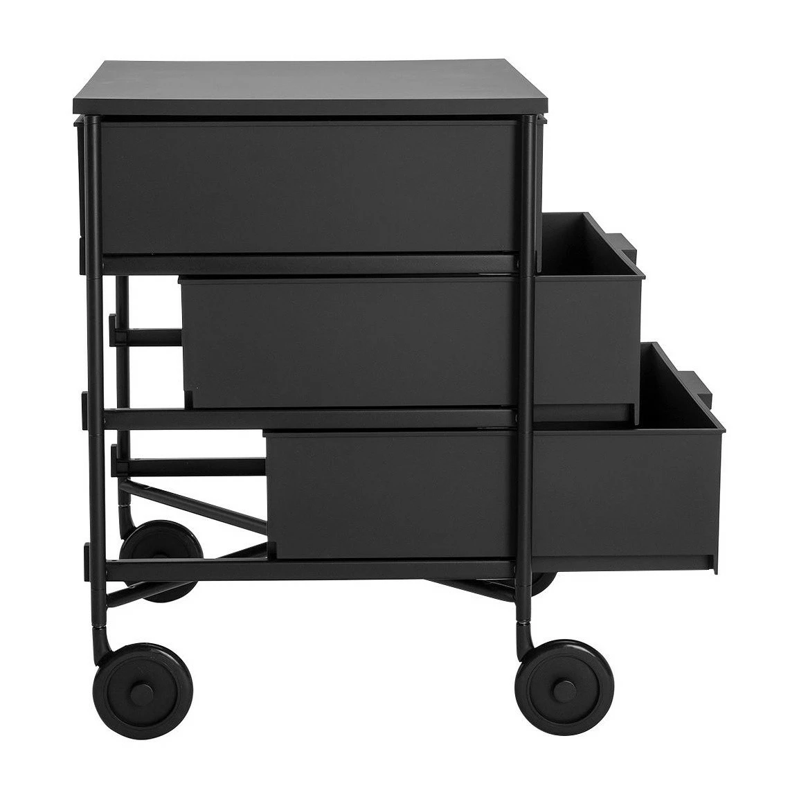 Kartell Mobil 3 Container Mit Rollen Matt 7 Kartell Mobil 3 Container Mit Rollen Matt – Bild 5