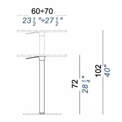 Lapalma Brio Bistrotisch Gestell Matt Verchromt 72-102cm 8 Lapalma Brio Bistrotisch Gestell Matt Verchromt 72-102cm -Möbel Verkaufsgeschäft Lapalma Brio Bistrotisch Gestell matt verchromt 72 102cm 800x800 ID1967525 44577ffa8a834435a5110743ccde0ca1