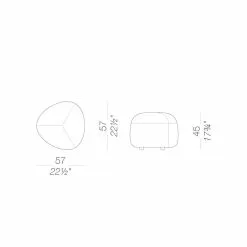 Lapalma Kipu D01 Hocker H45cm -Möbel Verkaufsgeschäft Lapalma Kipu D01 Hocker H45cm 986x986 ID1967945 95c0883a92bc73572a6a4465e3503866