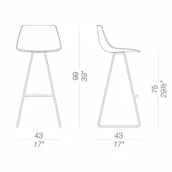 Lapalma Miunn Barhocker Kufengestell Schwarz H75 -Möbel Verkaufsgeschäft Lapalma Miunn Barhocker Kufengestell schwarz H75 2000x2000 ID2032120 549abd8b0f3f193c6dd0431ee09b1d71