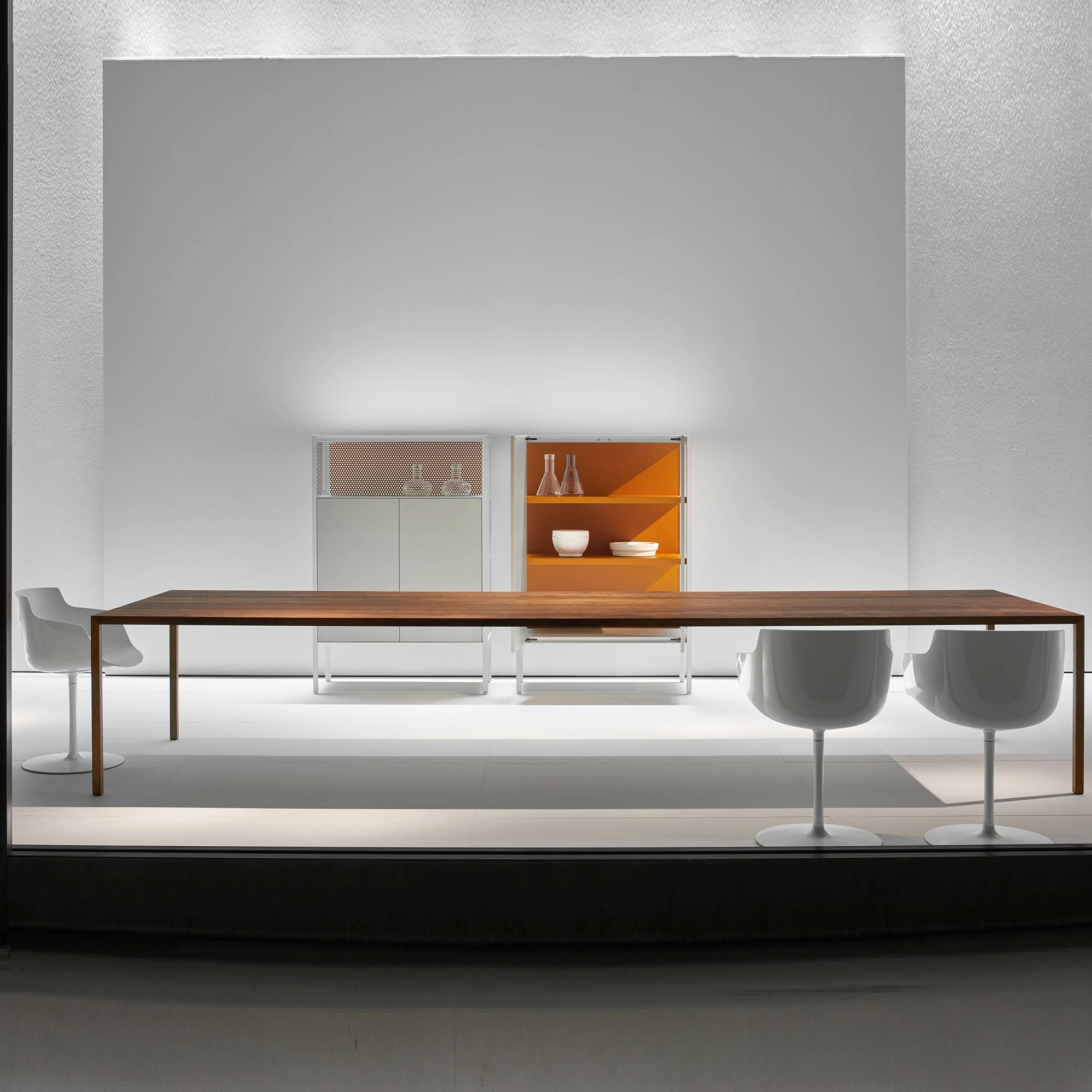 MDF Italia Tense Material Esstisch Holz H 73cm 7 MDF Italia Tense Material Esstisch Holz H 73cm – Bild 5