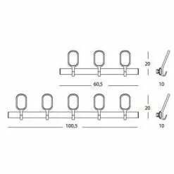 Magis Birds On A Wire Wandgarderobe -Möbel Verkaufsgeschäft Magis Birds on a Wire Wandgarderobe Strichzeichnung 400x400 ID26012 23a8f356803cd6304e359d5a3b1431ca