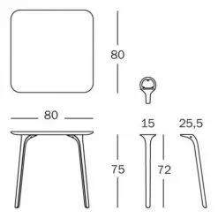 Magis Table First Tisch Rechteckig -Möbel Verkaufsgeschäft Magis Table First Tisch Rechteckig Strichzeichnung 491x491 ID678119 6301beed2ca79dcb702318583eb9fccb