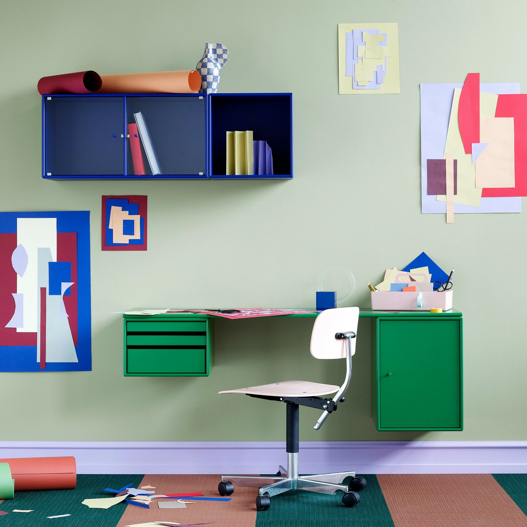 MONTANA Workshop Wandschreibtisch 4 MONTANA Workshop Wandschreibtisch – Bild 2