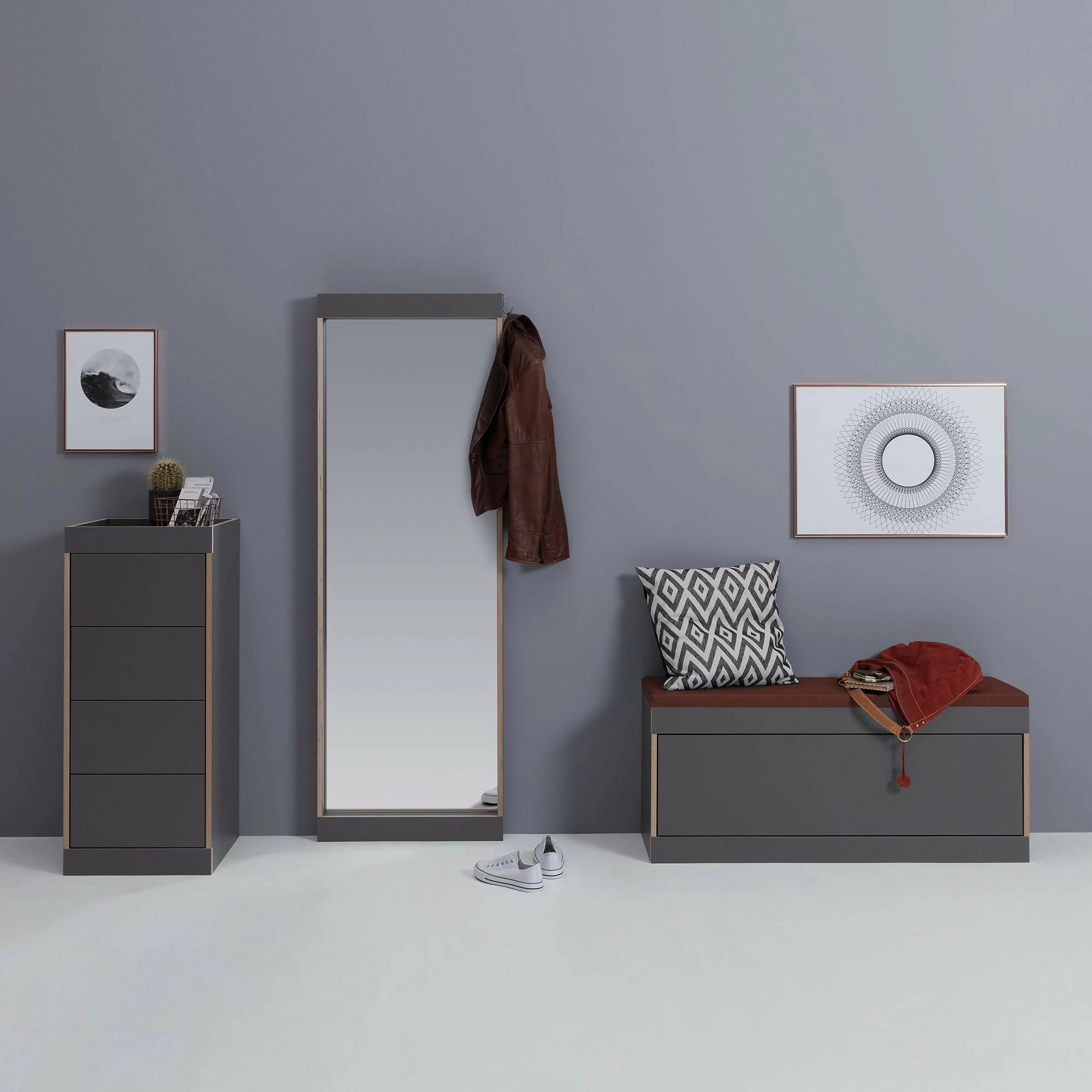 Müller Small Living Flai Stauraumbank Mit Schublade 4 Müller Small Living Flai Stauraumbank Mit Schublade – Bild 2