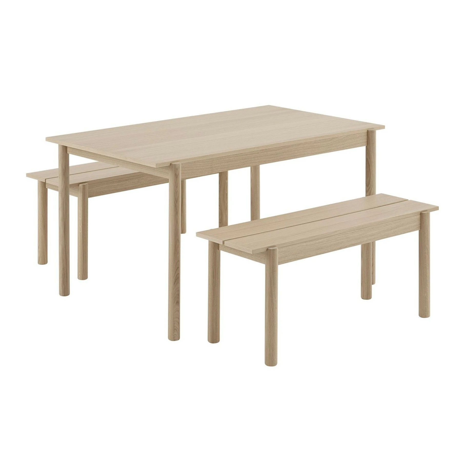 Muuto Linear Wood Bank 110x34cm 5 Muuto Linear Wood Bank 110x34cm – Bild 3