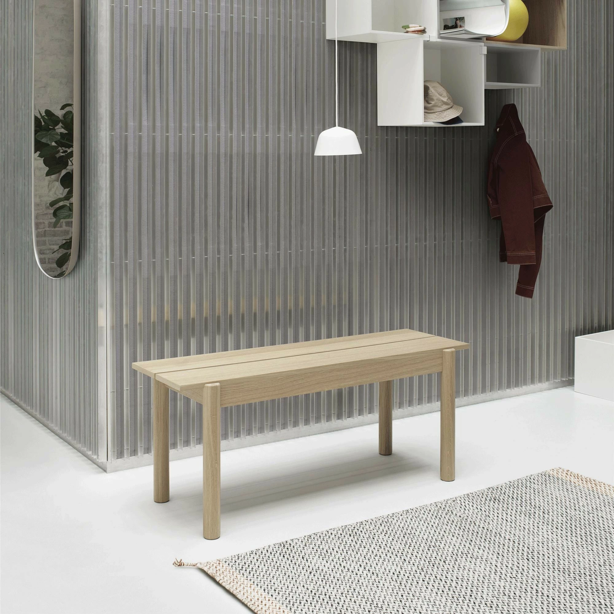 Muuto Linear Wood Bank 110x34cm 4 Muuto Linear Wood Bank 110x34cm – Bild 2