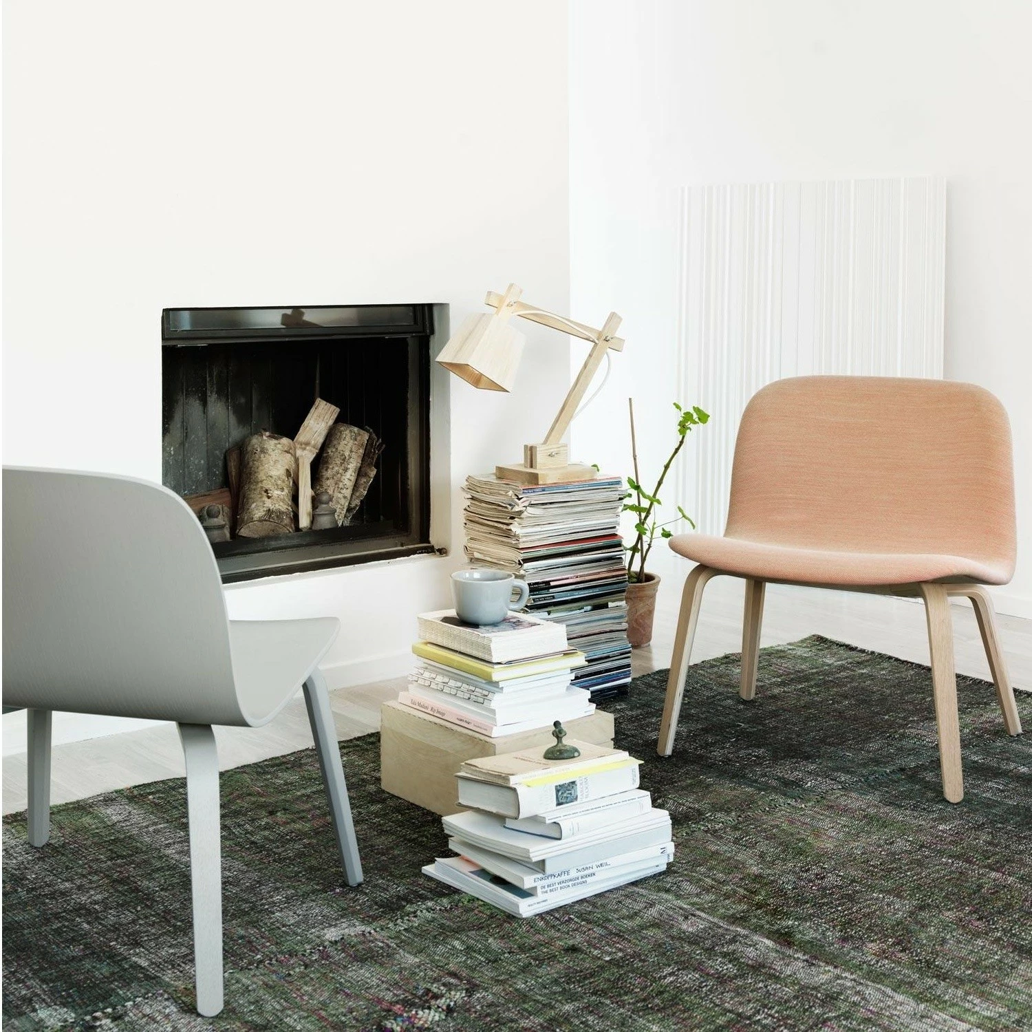 Muuto Visu Lounge Chair Mit Holzgestell 6 Muuto Visu Lounge Chair Mit Holzgestell – Bild 4