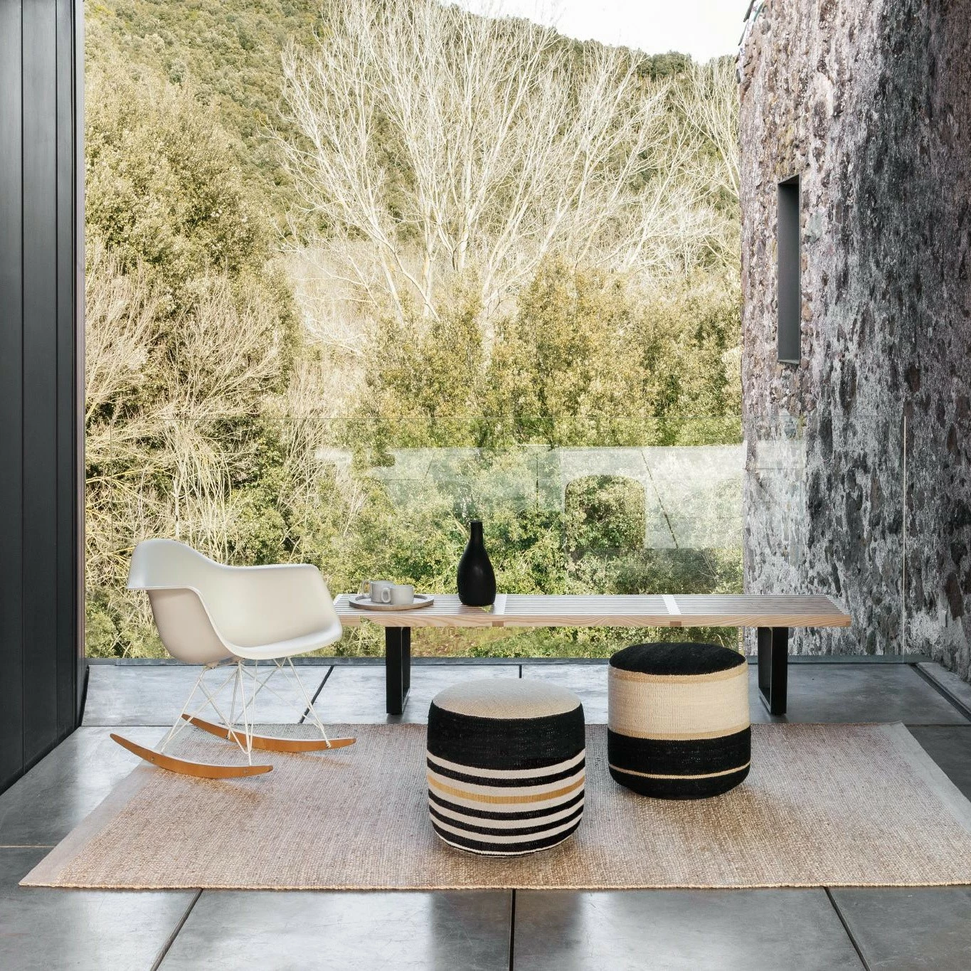 Nanimarquina Kilim Pouf/Hocker 6 Nanimarquina Kilim Pouf/Hocker – Bild 4