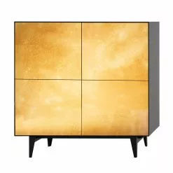 Piure Nex Glamour Gold Sideboard 110,5x48x109,3cm