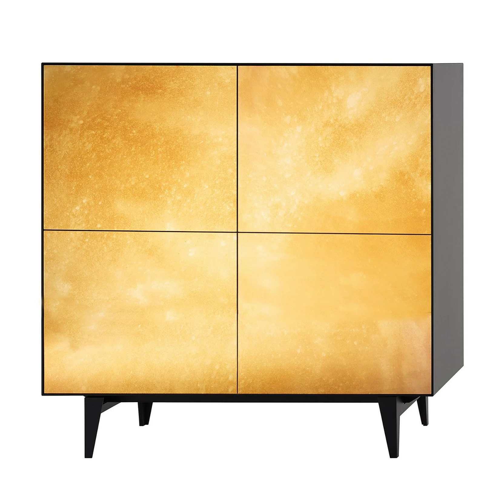 Piure Nex Glamour Gold Sideboard 110,5x48x109,3cm 3 Piure Nex Glamour Gold Sideboard 110,5x48x109,3cm