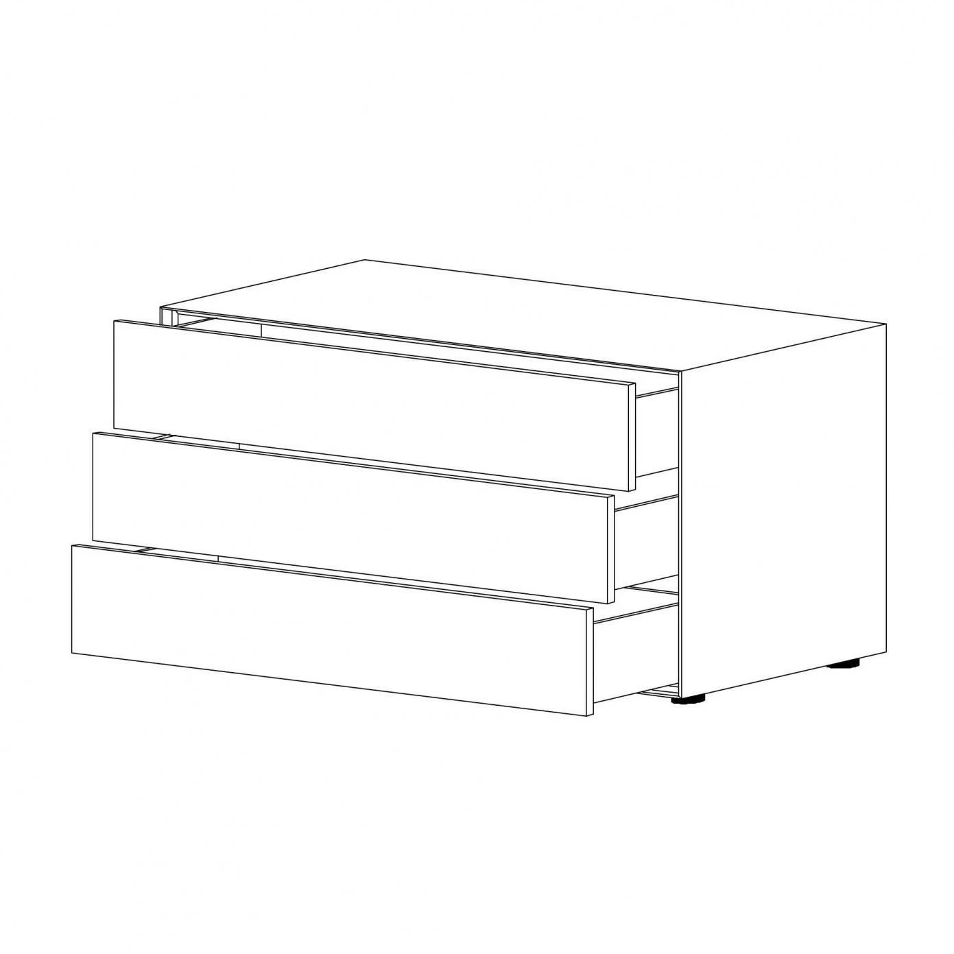 Piure Nex Pur Box Sideboard/Kommode 240x77.5cm 7 Piure Nex Pur Box Sideboard/Kommode 240x77.5cm – Bild 5