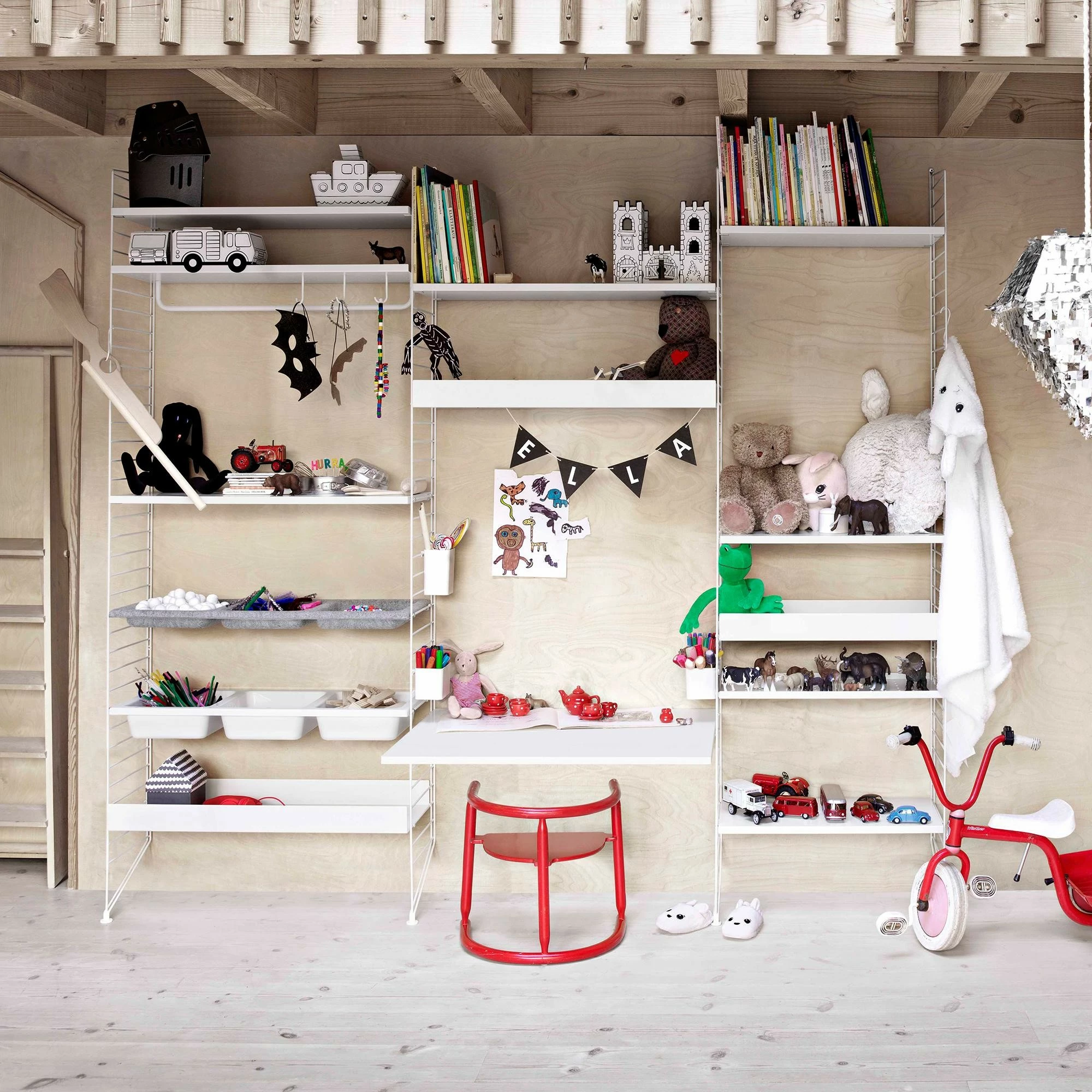 String System Regalboden Hohe Kante Stahl 6 String System Regalboden Hohe Kante Stahl – Bild 4