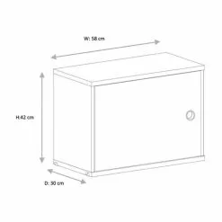 String System Schrankelement Mit Schwenktür 58x42x30cm -Möbel Verkaufsgeschäft String String System Schrankelement mit Schwenktuer 58x42x30cm 800x800 ID2013357 c7a9d845d15a12f2fb0ccabe33f62f24