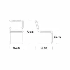Thonet S 32 V Freischwinger Stuhl Mit Rohrgeflecht -Möbel Verkaufsgeschäft Thonet S 32 V Freischwinger Stuhl mit Rohrgeflecht 600x600 ID1978324 6211a39d1d961099858705170654e673