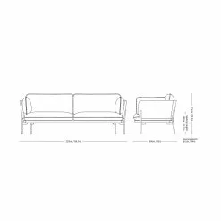 &Tradition Cloud LN3.2 Sofa 3-Sitzer 16 &Tradition Cloud LN3.2 Sofa 3-Sitzer -Möbel Verkaufsgeschäft Tradition Cloud LN3 2 Sofa 3 Sitzer Strichzeichnung 1400x1400 ID1606954 df74aca0db5ff5797cc05d522d824266
