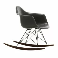 Vitra Eames Fiberglass Armchair RAR Schaukelstuhl Gestell Schwarz