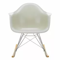 Vitra Eames Fiberglass RAR Schaukelstuhl Gestell Verchromt