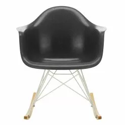 Vitra Eames Fiberglass RAR Schaukelstuhl Gestell Weiß
