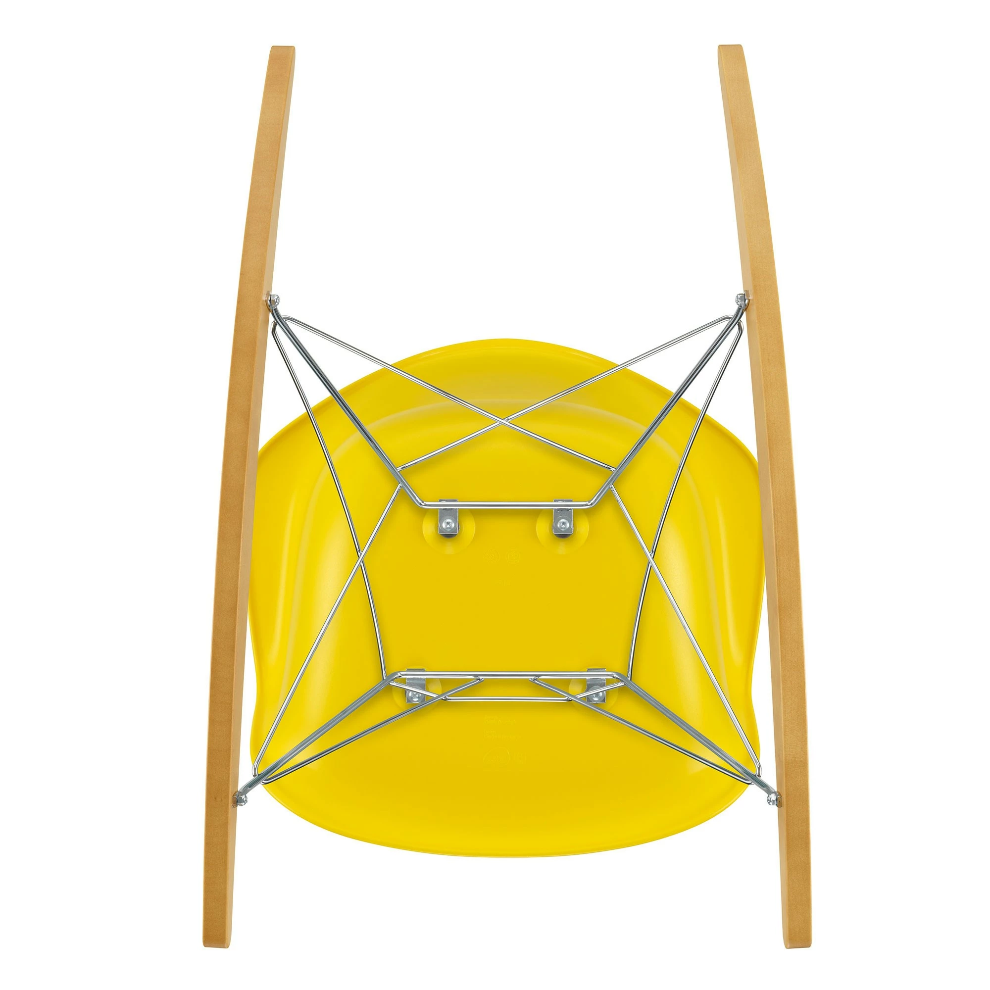 Vitra Eames Plastic Armchair RAR Schaukelstuhl Verchromt 37 Vitra Eames Plastic Armchair RAR Schaukelstuhl Verchromt – Bild 35