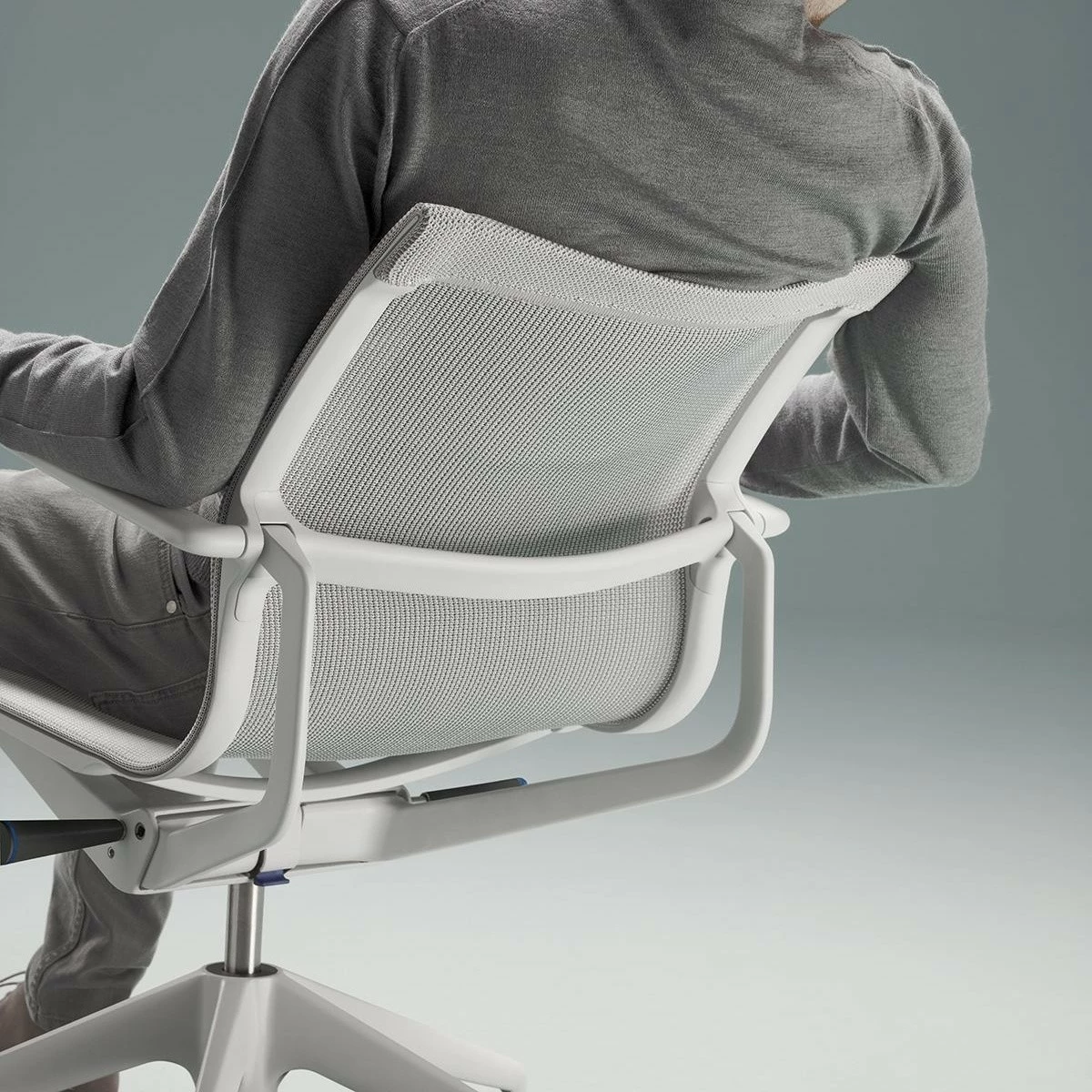 Vitra Physix Bürostuhl Gestell Soft Grey 12 Vitra Physix Bürostuhl Gestell Soft Grey – Bild 10