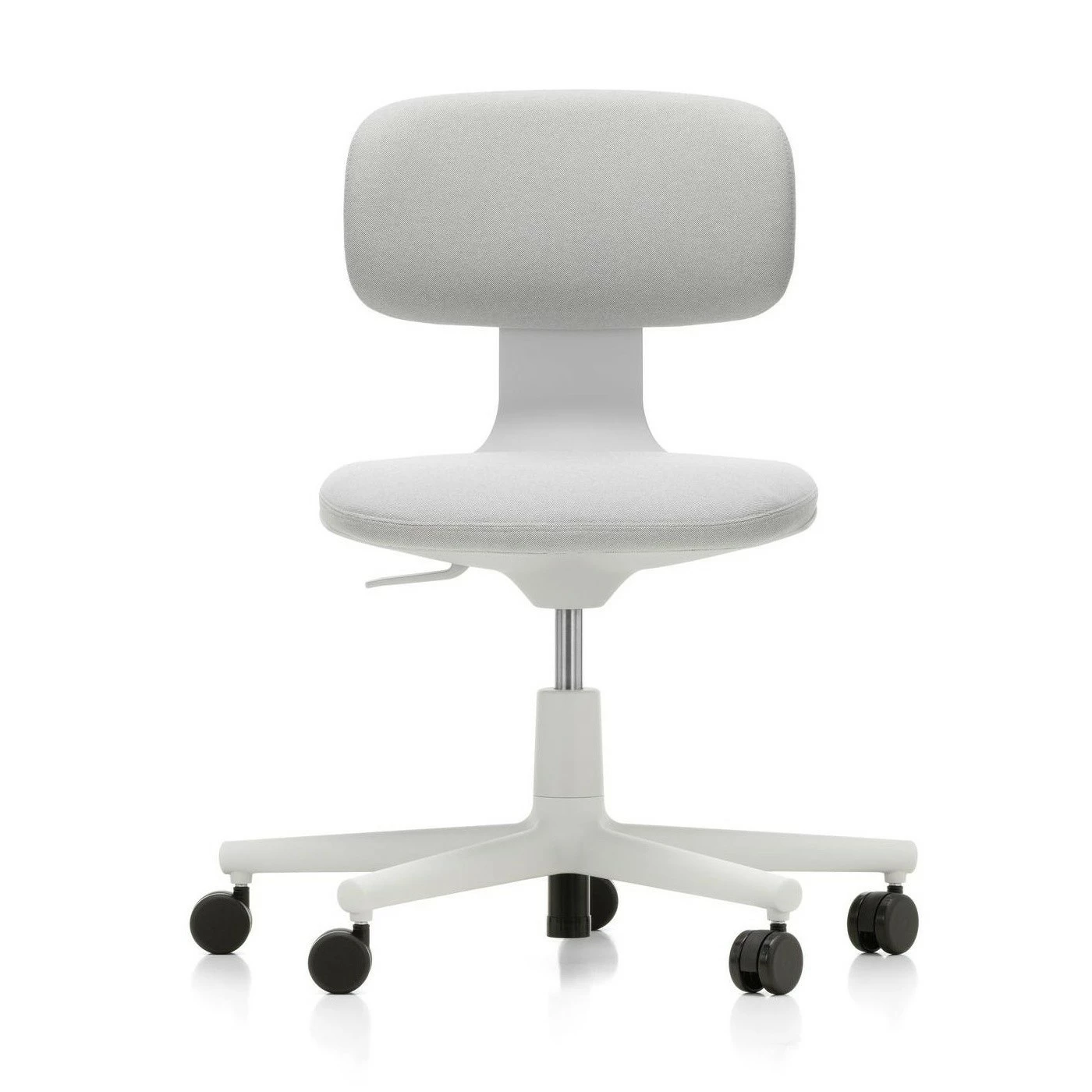 Vitra Rookie Bürodrehstuhl Soft Grey 6 Vitra Rookie Bürodrehstuhl Soft Grey – Bild 4