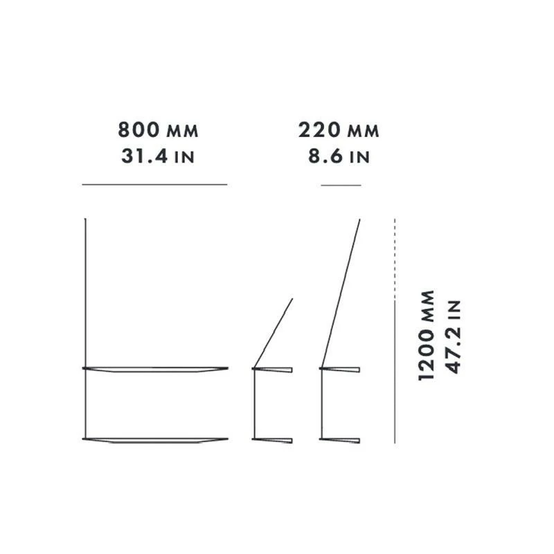 Woud Stedge Wandregal 80cm 9 Woud Stedge Wandregal 80cm – Bild 7