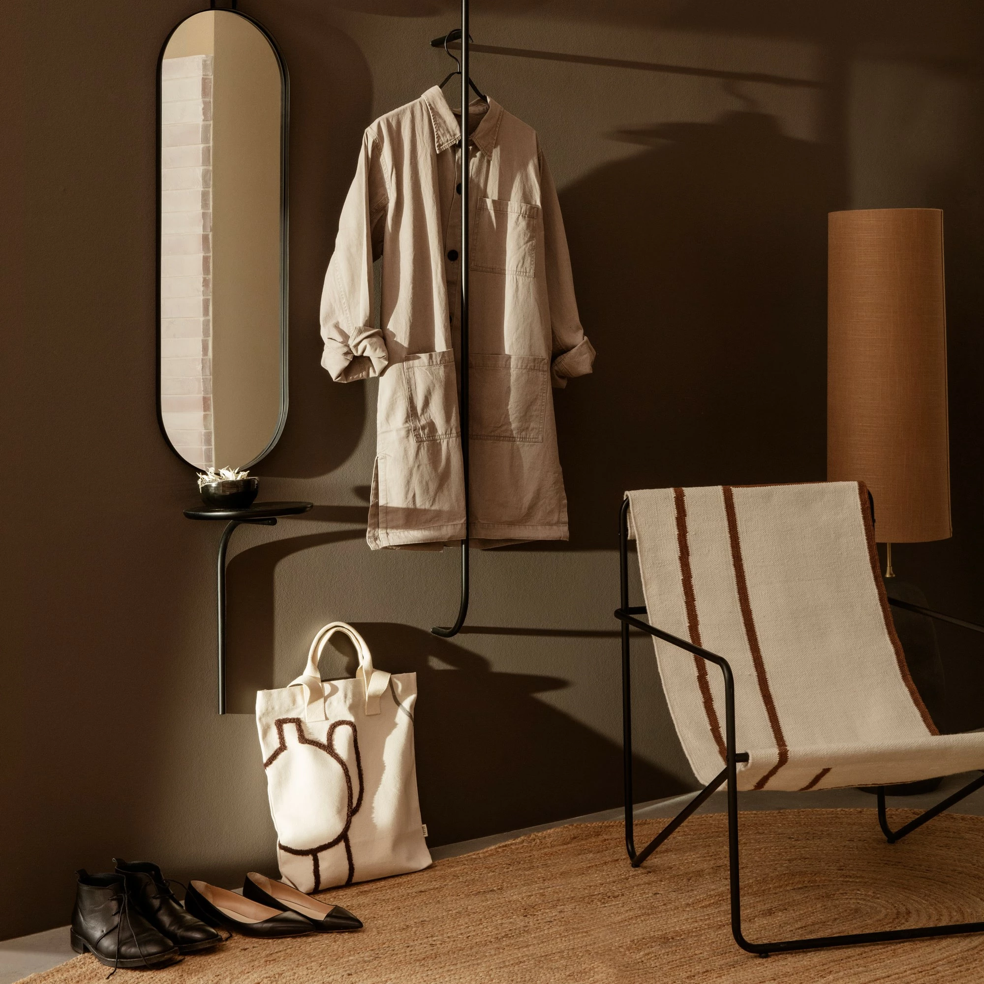 Ferm LIVING Desert Loungestuhl Gestell Schwarz 12 Ferm LIVING Desert Loungestuhl Gestell Schwarz – Bild 10