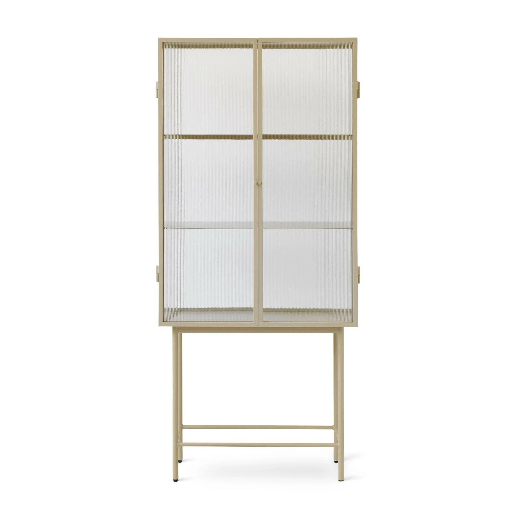 Ferm LIVING Haze Vitrine Geriffeltes Glas 3 Ferm LIVING Haze Vitrine Geriffeltes Glas