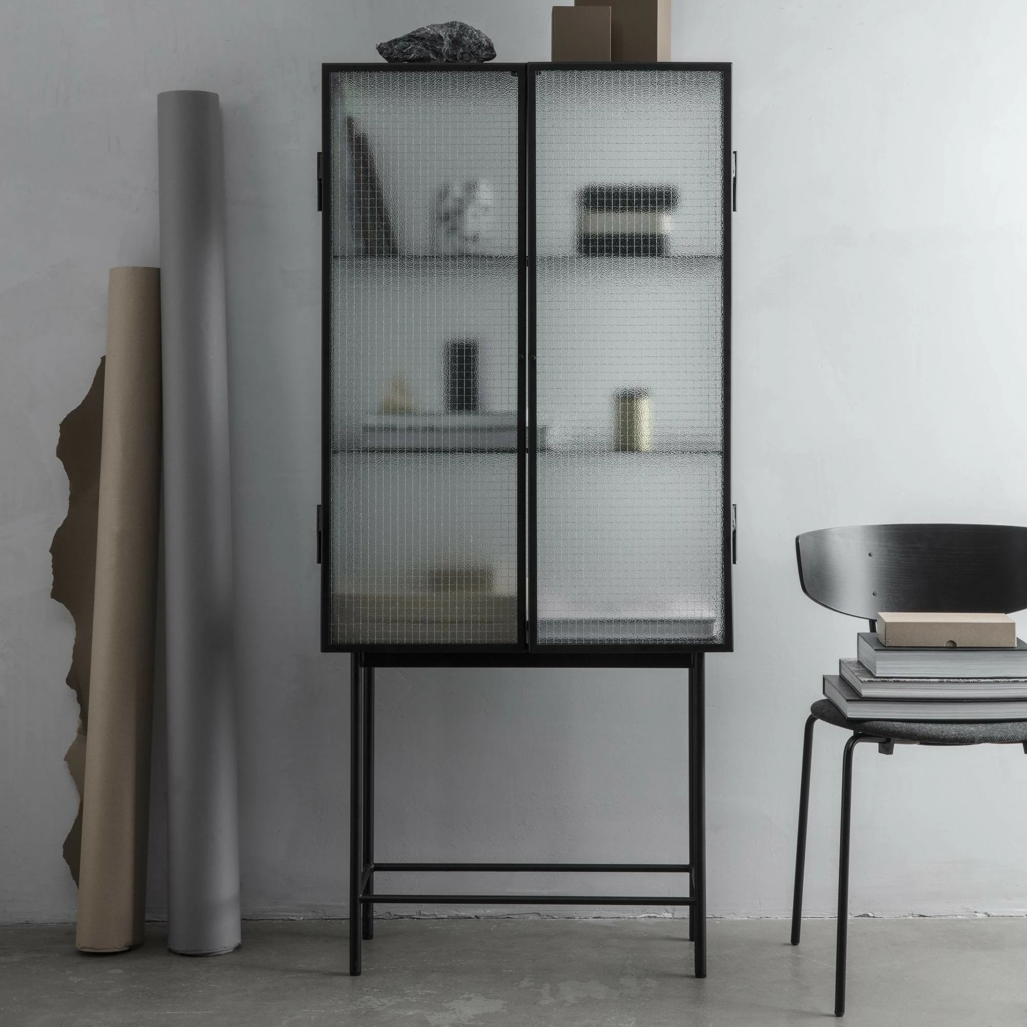 Ferm LIVING Haze Vitrine Drahtglas 9 Ferm LIVING Haze Vitrine Drahtglas – Bild 7