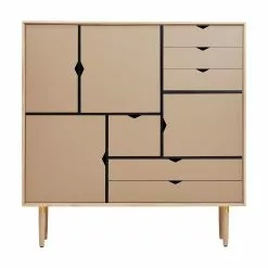 Andersen - Furniture S3 Highboard Fronten Bunt