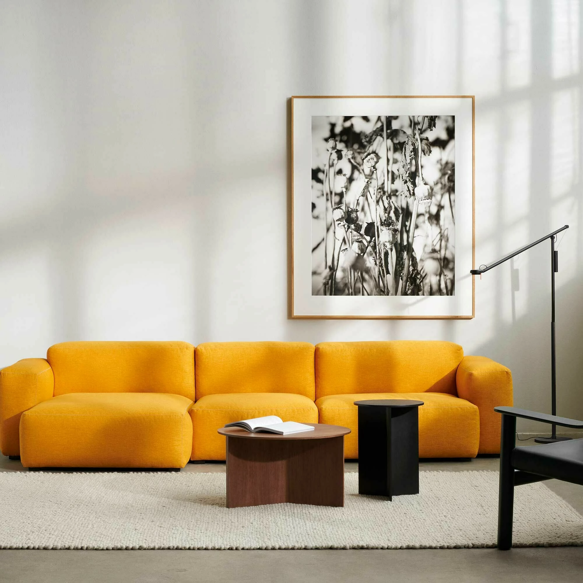 Hay Slit Beistelltisch Holz Rund H47cm 6 Hay Slit Beistelltisch Holz Rund H47cm – Bild 4