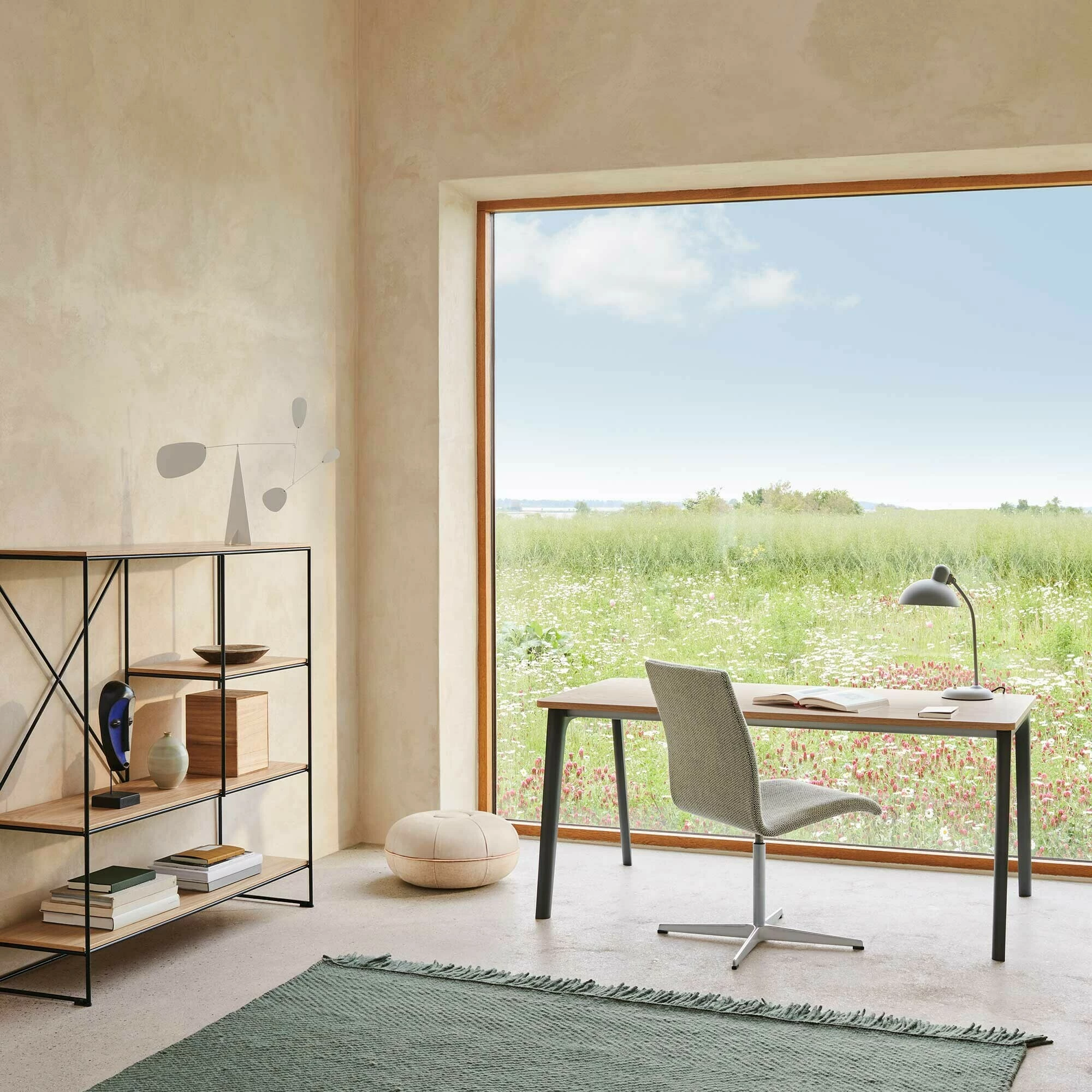 Fritz Hansen Pouf Ø50cm 9 Fritz Hansen Pouf Ø50cm – Bild 7