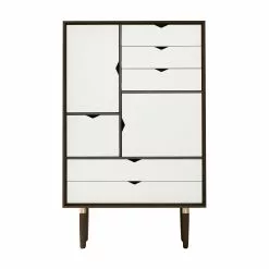 Andersen - Furniture S5 Highboard Fronten Weiß