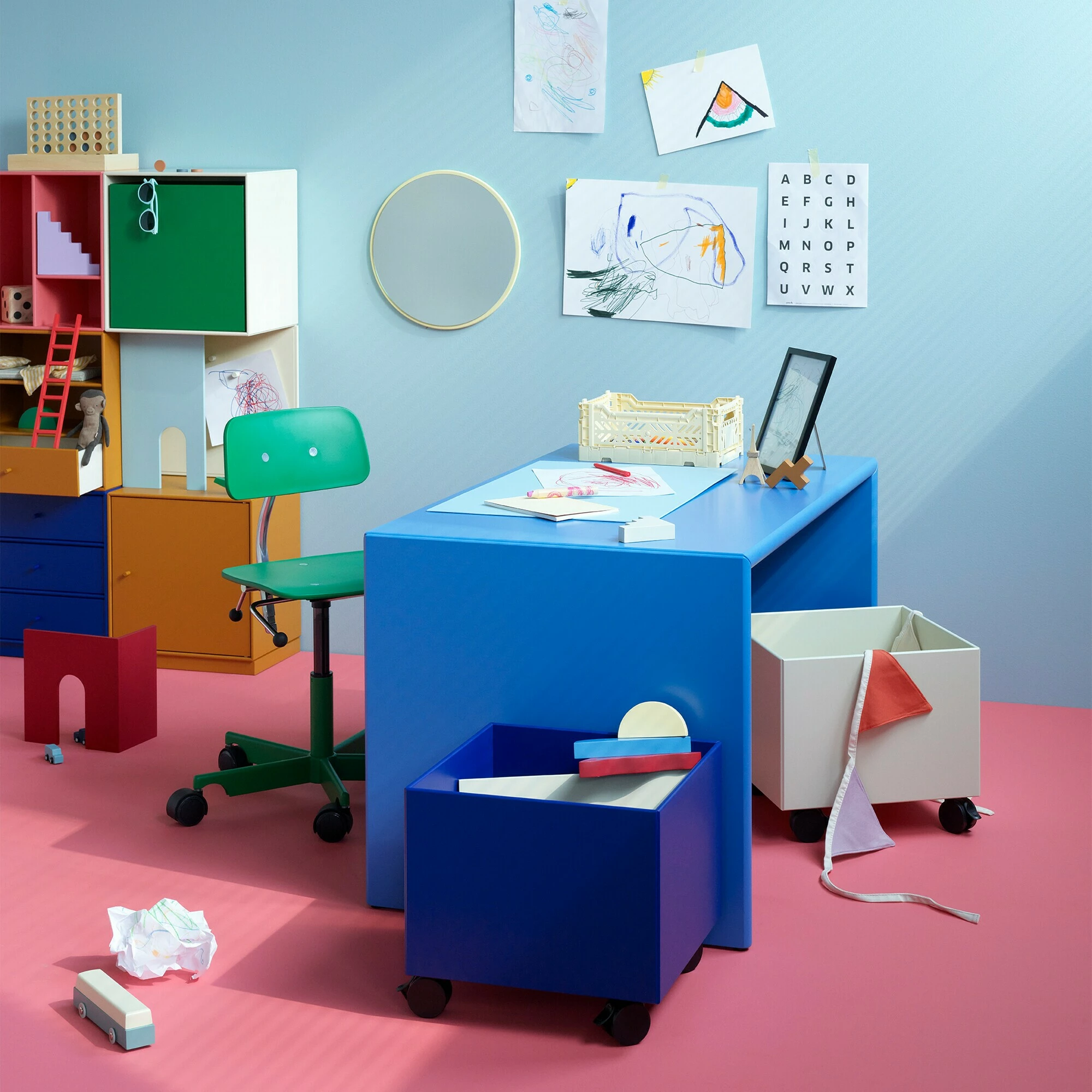 MONTANA Monterey Kinder Schreibtisch 5 MONTANA Monterey Kinder Schreibtisch – Bild 3