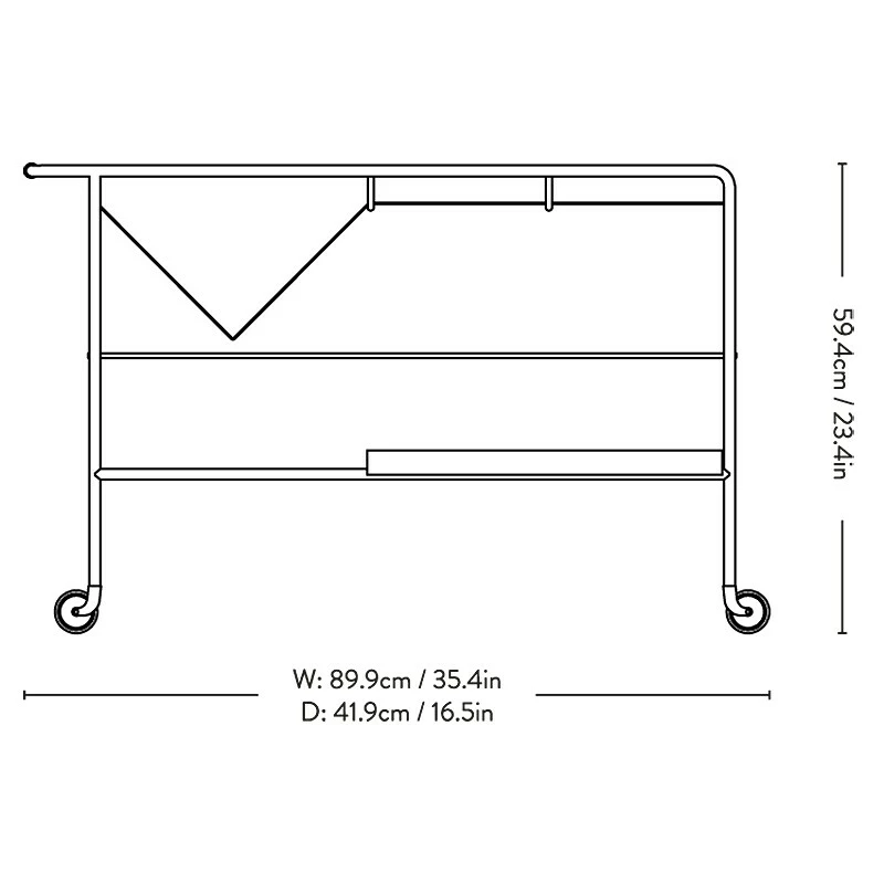 &Tradition Alima NDS1 Servierwagen 15 &Tradition Alima NDS1 Servierwagen – Bild 14